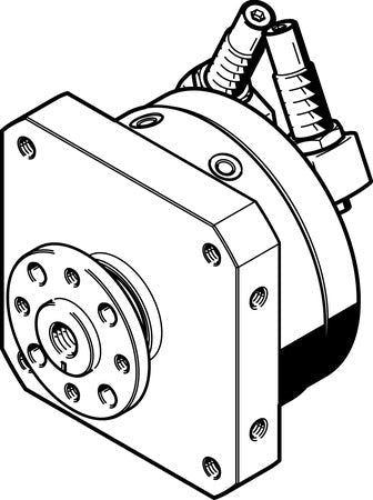 DSM-16-270-CC-FW-A-B Semi-rotary drive