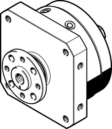 DSM-63-270-FW-A-B Semi-rotary drive