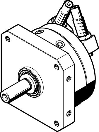 DSM-16-270-CC-A-B Semi-rotary drive