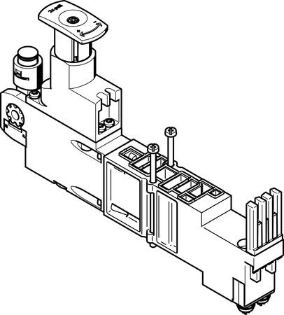 VMPA2-B8-R1C2-C-06 Regulator plate