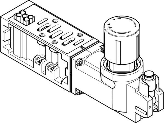 VABF-S2-2-R1C2-C-6 Regulator plate