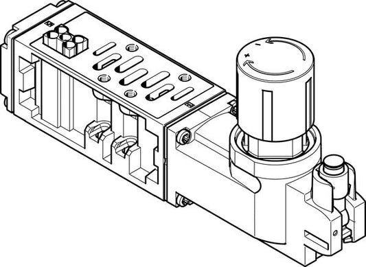 VABF-S2-2-R6C2-C-6 Regulator plate