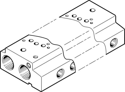VABM-C7-12W-G18-3 Manifold rail