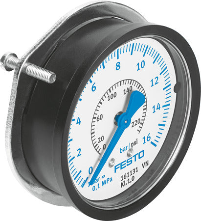 PAGN-P-63-1.6M-G14-1 Flanged pressure gauge