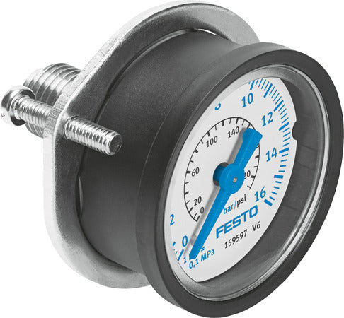 FMA-63-16-1/4-EN Flanged pressure gauge