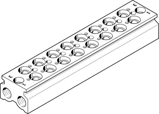 CPE18-3/2-PRS-3/8-8 Manifold block