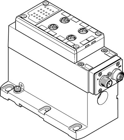 VABE-S6-1LF-C-A4-E Electrical interface