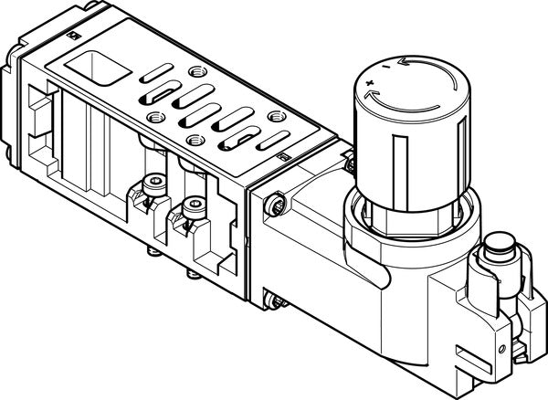 VABF-S1-2-R6C2-C-6 Regulator plate