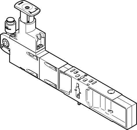 VABF-S4-2-R1C2-C-6E Regulator plate