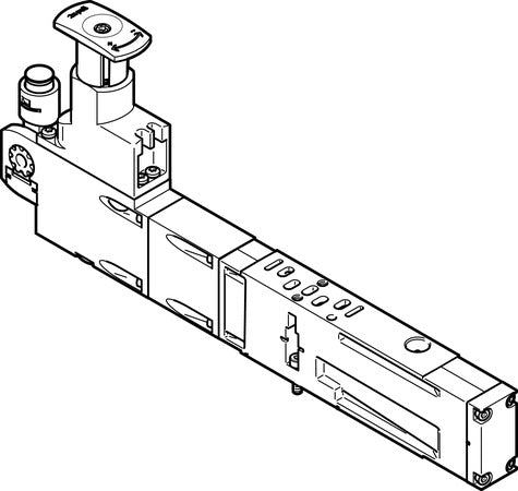 VABF-S4-2-R6C2-C-6E Regulator plate