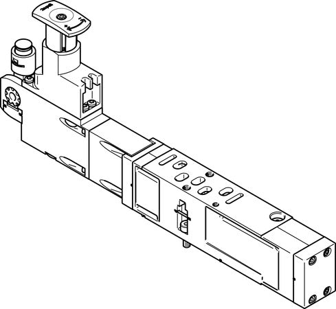 VABF-S4-1-R6C2-C-6E Regulator plate