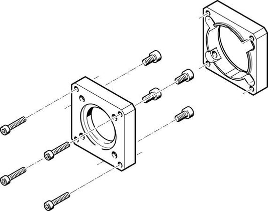 EAMF-A-48A-60G/H Motor flange