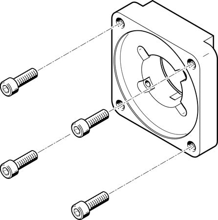 EAMF-A-48A-100A Motor flange