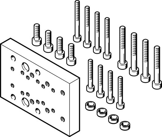 DHAA-D-L-25-G7-12 Adapter kit