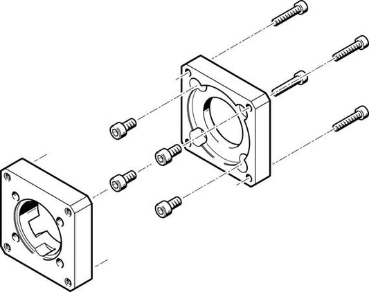 EAMF-A-38A-60G/H Motor flange
