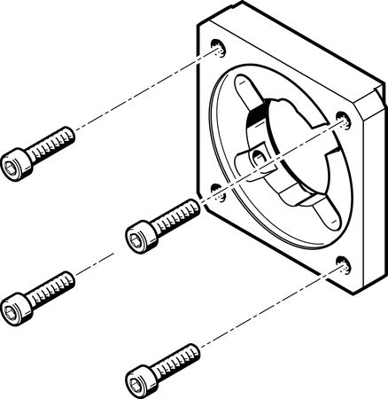 EAMF-A-38A-70A Motor flange