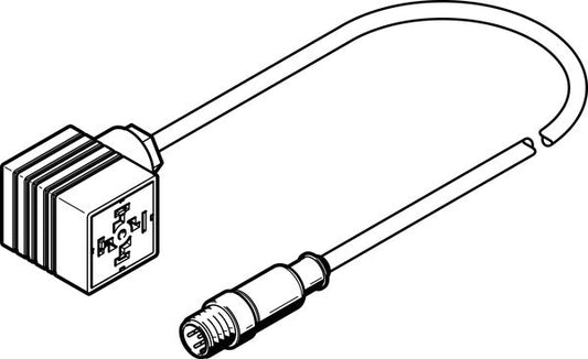 NEBC-A1W3-K-0.3-N-M12G5 Connecting cable