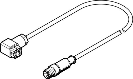 NEBC-P1W4-K-0.3-N-M12G5 Connecting cable