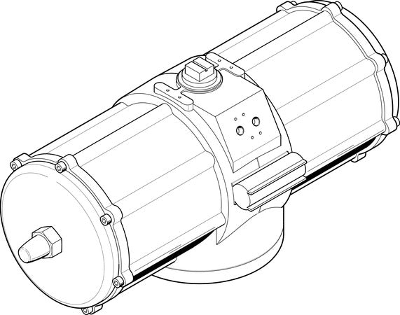 DAPS-5760-090-R-F25 Semi-rotary drive