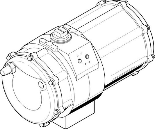 DAPS-2880-090-R-F16 Semi-rotary drive