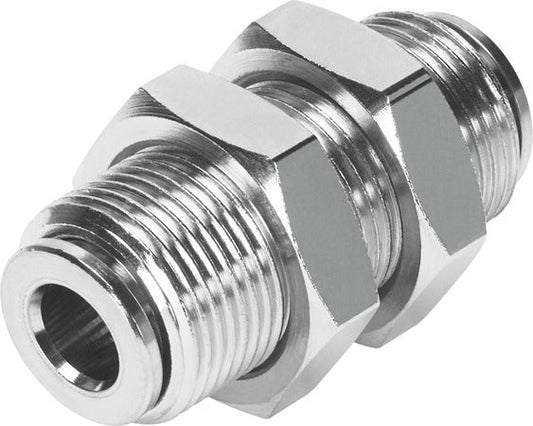 NPQM-H-Q4-E-P10 Push-in bulkhead connector