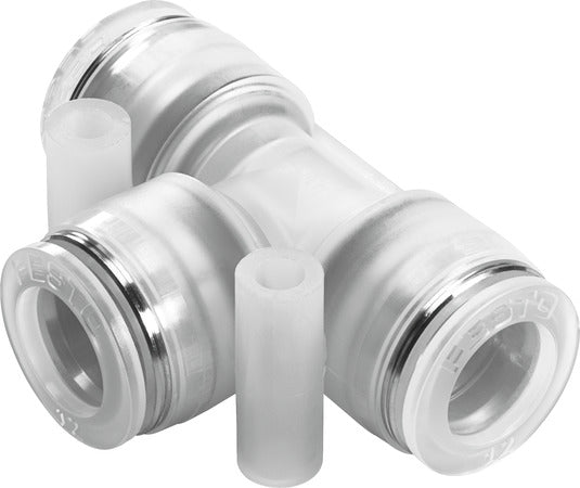 NPQP-T-Q4-E-FD-P10 Push-in T-connector