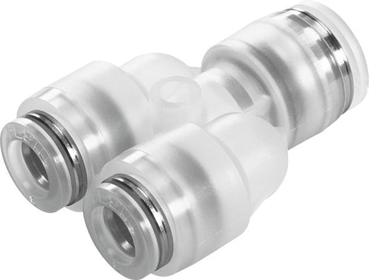 NPQP-Y-Q6-Q4-FD-P10 Push-in Y-connector