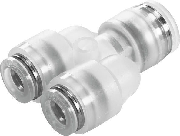 NPQP-Y-Q12-Q10-FD-P10 Push-in Y-connector