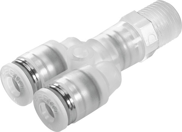 NPQP-Y-R18-Q8-FD-P10 Push-in Y-fitting