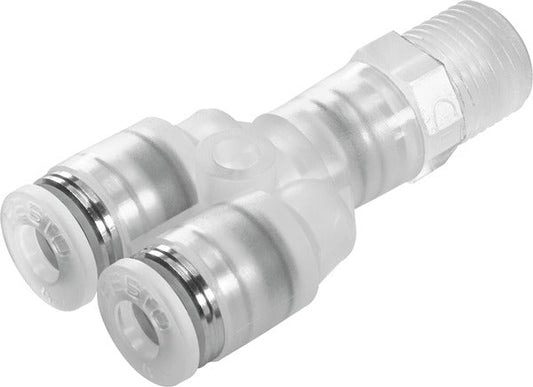 NPQP-Y-R14-Q6-FD-P10 Push-in Y-fitting