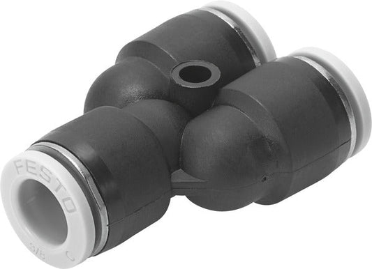 QBY-1/4T-U Push-in Y-connector