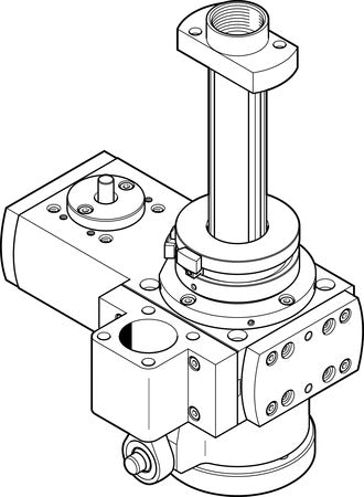 EHMB-25-200 Rotary lifting module