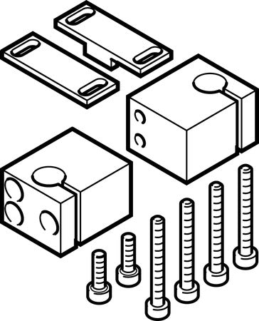 DASI-B12-40-S8 Sensor bracket