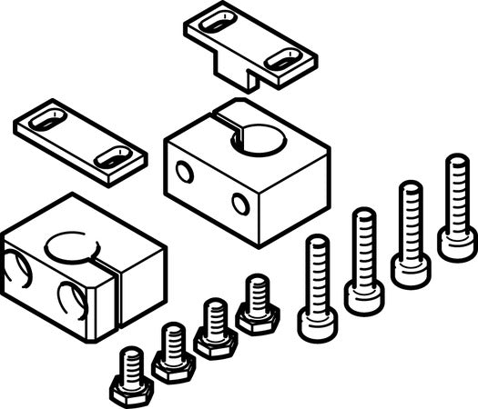 DASI-B13-40-S8 Sensor bracket