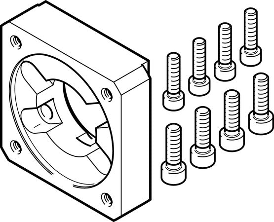 EAMF-A-38D-70A Motor flange