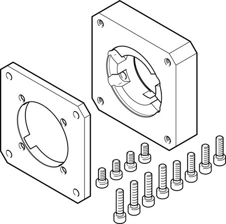 EAMF-A-48C-80G Motor flange