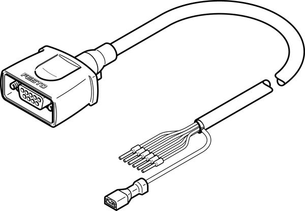 NEBM-S1G9-E-7-Q5-LE6 Motor cable