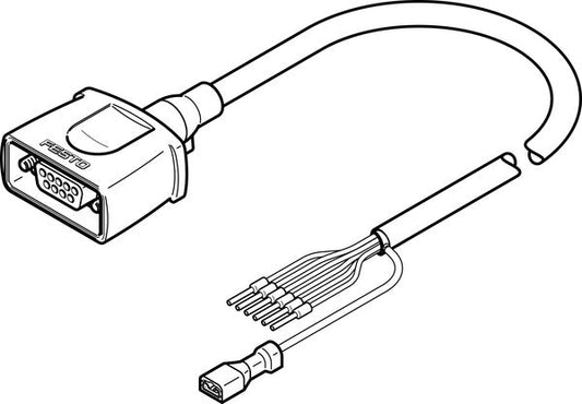 NEBM-S1G9-E-7-Q5-LE6 Motor cable