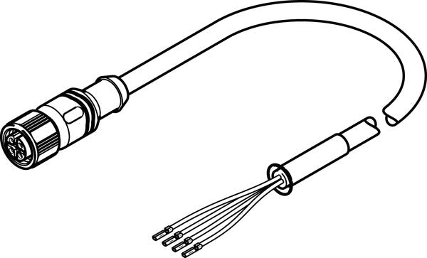 NEBM-M12G4-RS-15-N-LE4 Motor cable