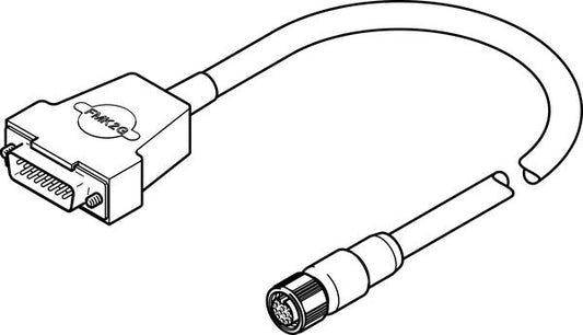 NEBM-M12G12-RS-15-N-S1G15 Encoder cable