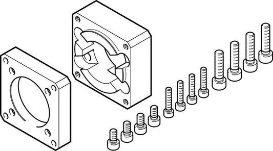 EAMF-A-43D-60G/H Motor flange