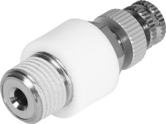 VFFK-C-K-R18-P Flow control/silencer