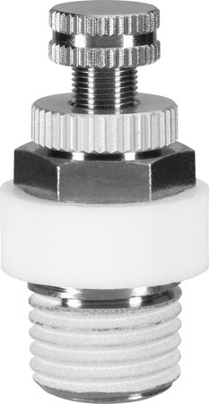 VFFK-C-K-M5-P Flow control/silencer