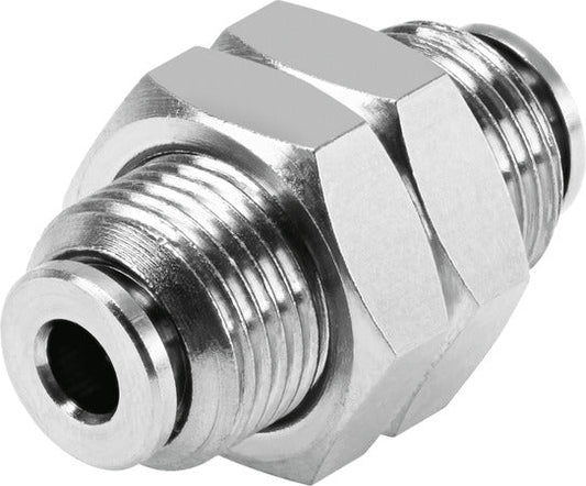 NPQH-H-Q4-E-P10 Push-in bulkhead connector