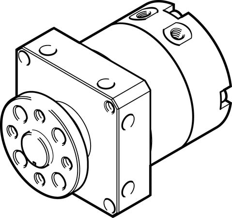 DSM-T-8-90-P-FW Semi-rotary drive
