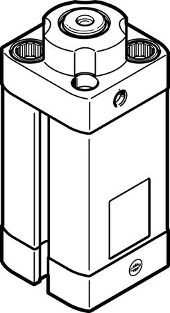 DFSP-20-10-DF-PA Stopper cylinder