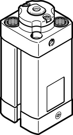 DFSP-Q-20-15-DF-PA Stopper cylinder