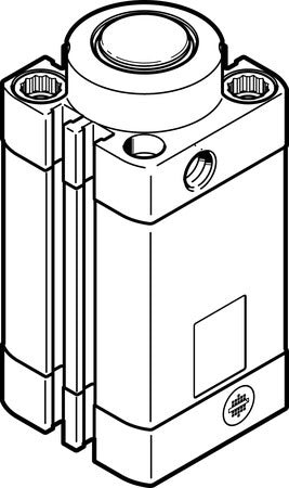 DFSP-32-20-DS-PA Stopper cylinder