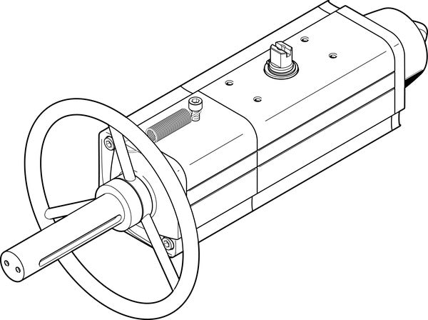 DAPS-0053-090-RS1-F0507-MW Semi-rotary drive