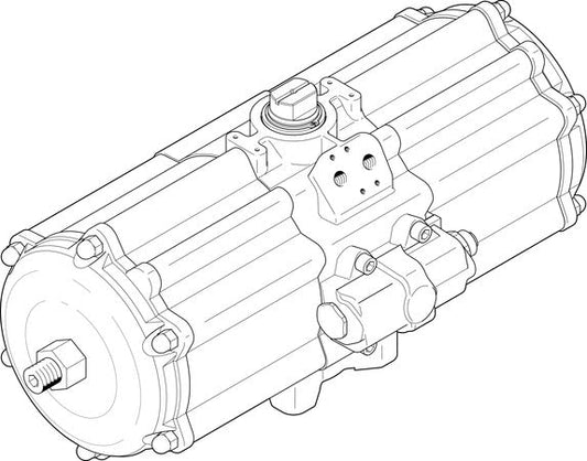 DAPS-3840-090-R-F16-T6 Semi-rotary drive